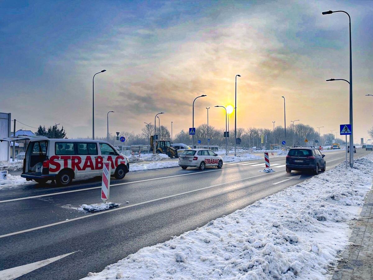 Przebudowa ul. Warszawskiej w Rzeszowie na finiszu [ grudzień 2023 ]